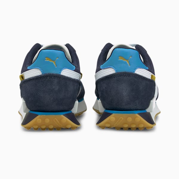 Future Rider Olympique de Marseille Sneakers, Peacoat-Bleu Azur-Sun Glitter-Gum-Puma White, extralarge