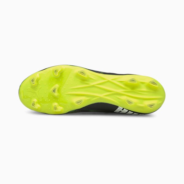 ULTRA 3.2 FG/AG Men's Soccer Cleats, Puma Black-Puma White-Yellow Alert, extralarge