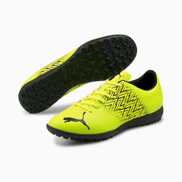 Tacto TT Men's Soccer Shoes, Yellow Alert-Puma Black, extralarge
