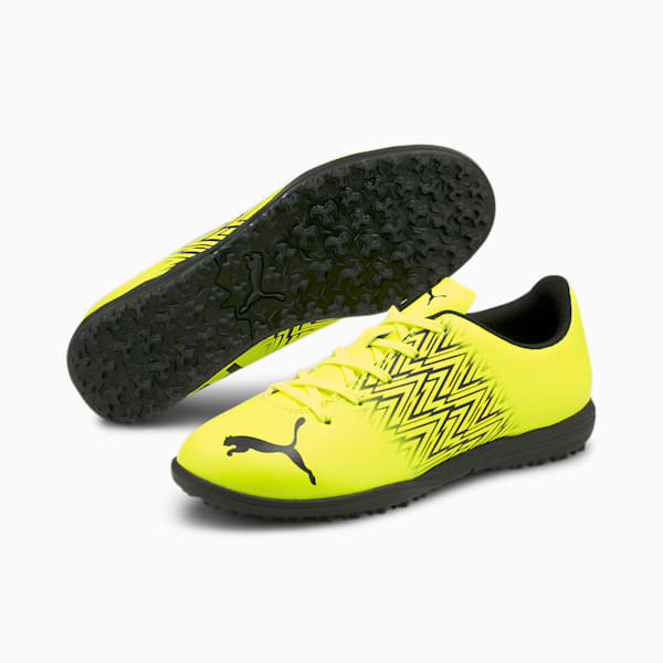 Tacto TT Soccer Shoes Big Kids, Yellow Alert-Puma Black, extralarge