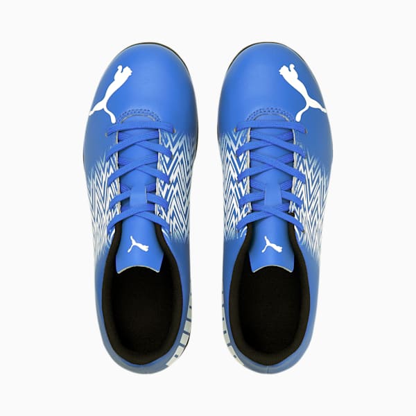 Tacto TT Soccer Shoes Big Kids, Bluemazing-Puma White, extralarge