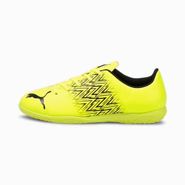 Tacto IT Soccer Shoes JR, Yellow Alert-Puma Black, extralarge