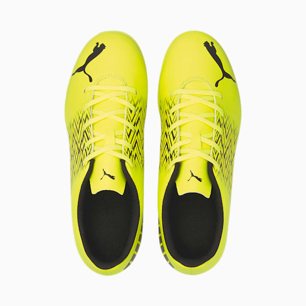 Tacto IT Soccer Shoes JR, Yellow Alert-Puma Black, extralarge