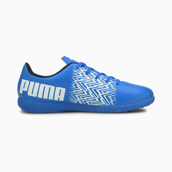 Tacto IT Soccer Shoes JR, Bluemazing-Puma White, extralarge