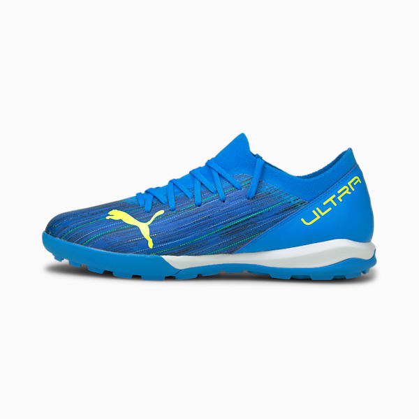 ULTRA 3.2 TT Men's Soccer Shoes, Nrgy Blue-Yellow Alert, extralarge