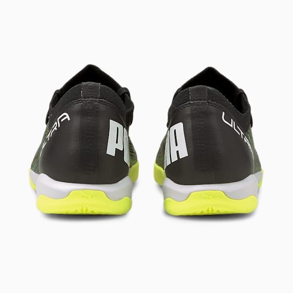 ULTRA 3.2 IT Men's Soccer Shoes, Puma Black-Puma White-Yellow Alert, extralarge