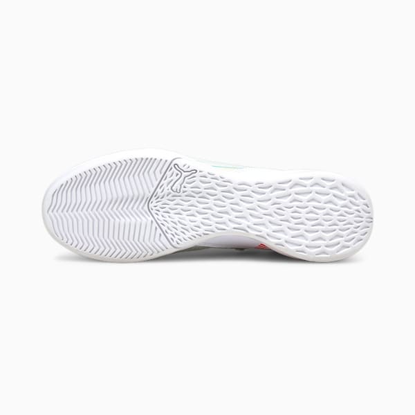 ULTRA 3.2 IT Men's Soccer Shoes, Puma White-Red Blast-Puma White, extralarge