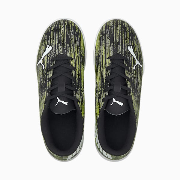 ULTRA 4.2 TT Youth Football Boots, Puma Black-Puma White-Yellow Alert