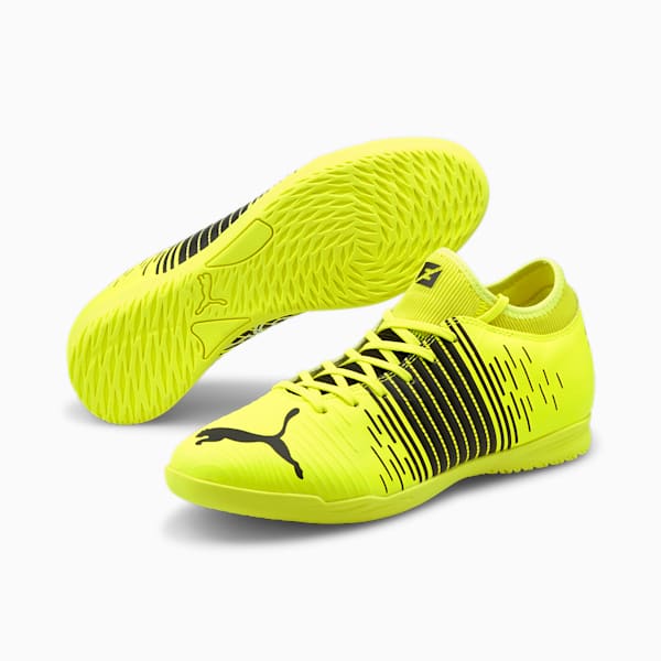 FUTURE Z 4.1 Men's Indoor Court Shoes, Yellow Alert-Puma Black-Puma White, extralarge-IND