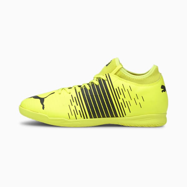 FUTURE Z 4.1 Men's Indoor Court Shoes, Yellow Alert-Puma Black-Puma White, extralarge-AUS
