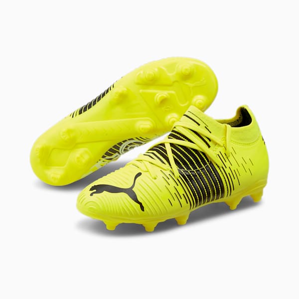 FUTURE 3.1 FG/AG Youth Football Boots, Yellow Alert-Puma Black-Puma White