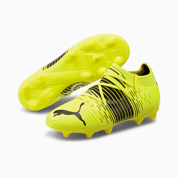 FUTURE Z 3.1 FG/AG Kids Football Boots, Yellow Alert-Puma Black-Puma White