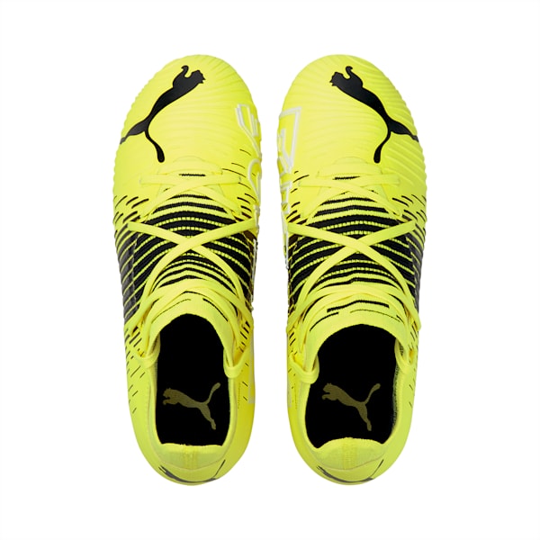 FUTURE Z 3.1 FG/AG Kids Football Boots, Yellow Alert-Puma Black-Puma White