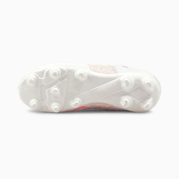 FUTURE Z 3.1 FG/AG Soccer Cleats JR, Puma White-Red Blast, extralarge