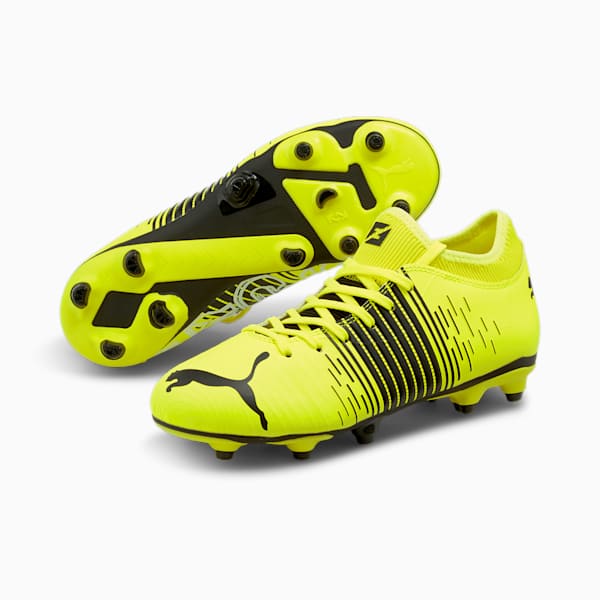 FUTURE Z 4.1 Youth Football Boots, Yellow Alert-Puma Black-Puma White, extralarge-IND