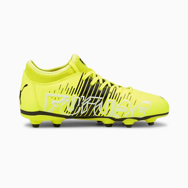 FUTURE Z 4.1 FG/AG Soccer Cleats JR, Yellow Alert-Puma Black-Puma White, extralarge