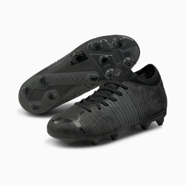 FUTURE Z 4.1 Youth Football Boots, Puma Black-Asphalt, extralarge-AUS