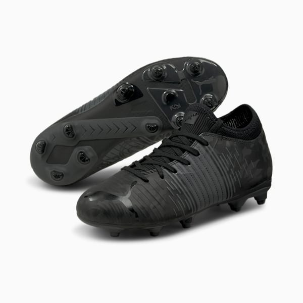 FUTURE Z 4.1 Youth Football Boots, Puma Black-Asphalt, extralarge-IND