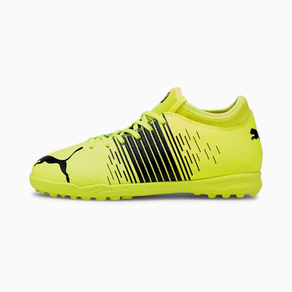 FUTURE Z 4.1 Youth Turf Football Trainers, Yellow Alert-Puma Black-Puma White, extralarge-IND