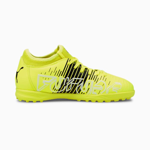 FUTURE Z 4.1 Youth Turf Football Trainers, Yellow Alert-Puma Black-Puma White, extralarge-IND