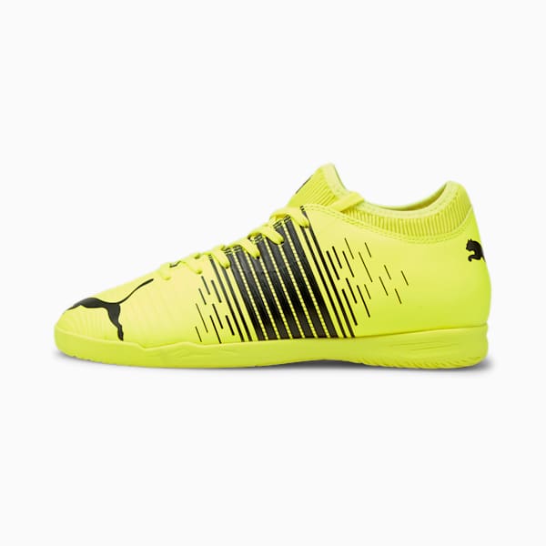 FUTURE Z 4.1 Youth Indoor Football Trainers, Yellow Alert-Puma Black-Puma White, extralarge-IND