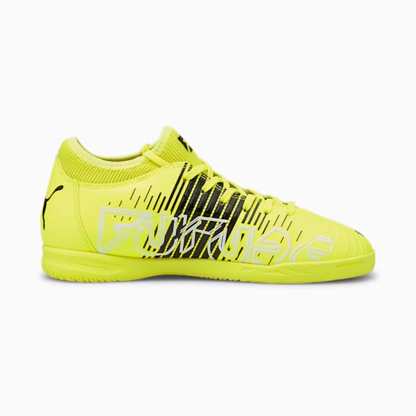 FUTURE Z 4.1 IT Soccer Shoes JR, Yellow Alert- Black- White, extralarge