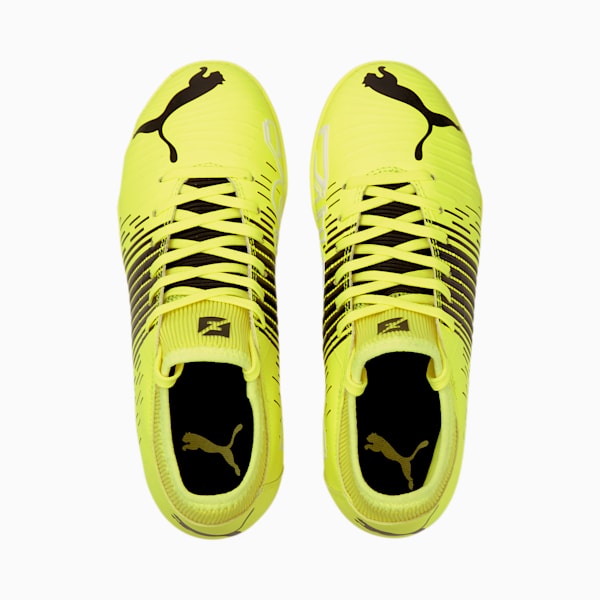 FUTURE Z 4.1 Youth Indoor Football Trainers, Yellow Alert-Puma Black-Puma White, extralarge-IND