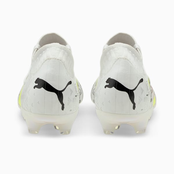 FUTURE Z 1.1 Teaser FG/AG Men's Soccer Cleats, Puma White-Yellow Alert-Puma Black, extralarge