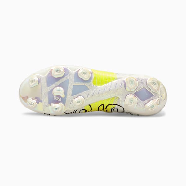 FUTURE Z 1.1 Teaser FG/AG Men's Soccer Cleats, Puma White-Yellow Alert-Puma Black, extralarge