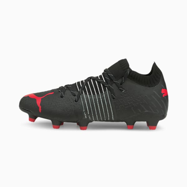 Future Z 1.2 FG/AG Soccer Cleats, Puma Black-Sunblaze, extralarge