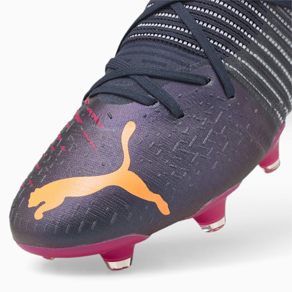 Future Z 1.2 FG/AG Soccer Cleats, Parisian Night-Neon Citrus-Festival Fuchsia, extralarge