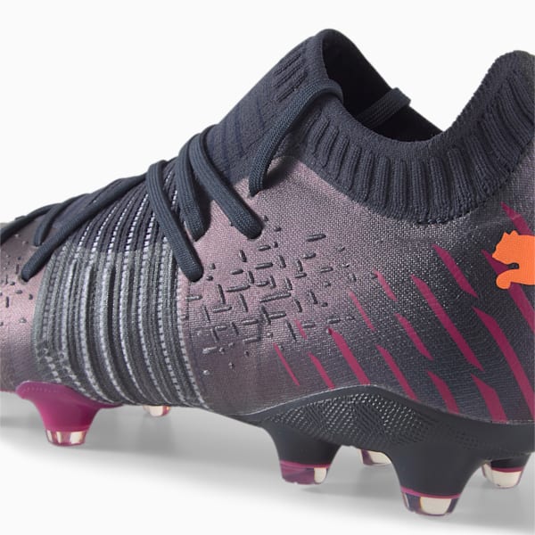 Future Z 1.2 FG/AG Soccer Cleats, Parisian Night-Neon Citrus-Festival Fuchsia, extralarge