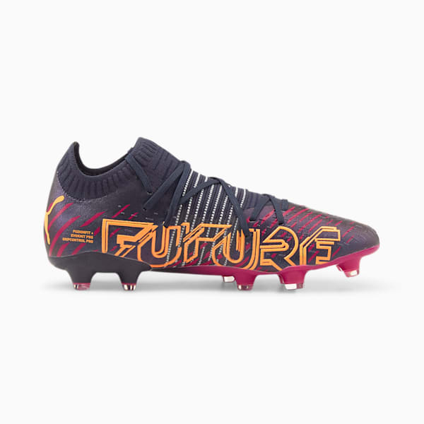 Future Z 1.2 FG/AG Soccer Cleats, Parisian Night-Neon Citrus-Festival Fuchsia, extralarge