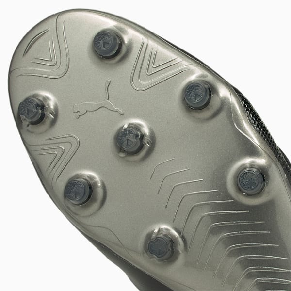 KING Platinum 21 FG/AG Men's Football Boots, Puma Black-Puma Black, extralarge-GBR