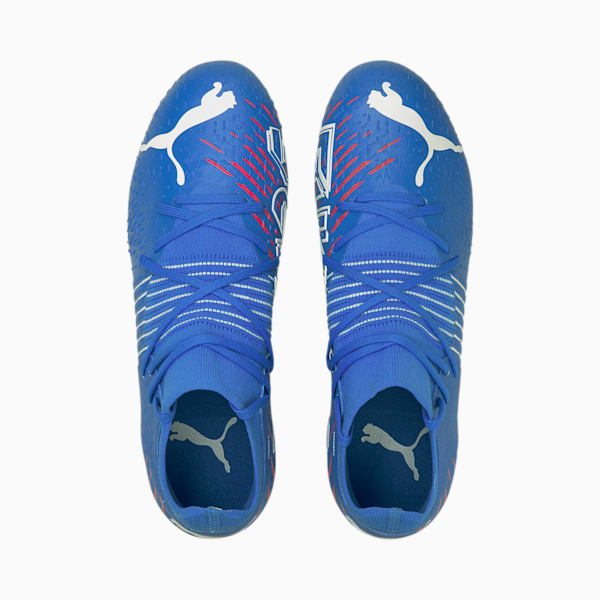 Future Z 3.2 FG/AG Men's Soccer Cleats, Bluemazing-Sunblaze-Surf The Web, extralarge