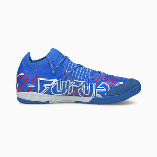 Future Z 1.2 Pro Court Men's Soccer Cleats, Sunblaze-Puma White-Bluemazing, extralarge