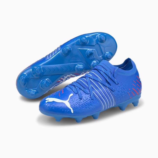 Future Z 3.2 FG/AG Soccer Cleats JR, Bluemazing-Sunblaze-Surf The Web, extralarge