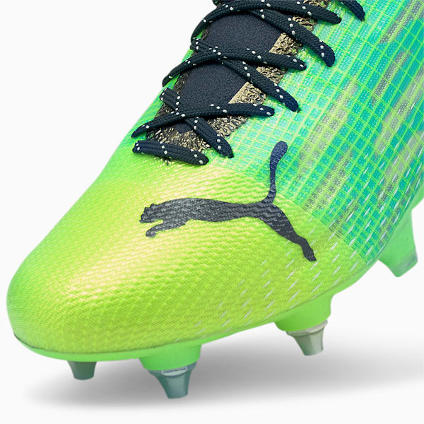 ULTRA 1.3 MxSG Football Boots, Green Glare-Elektro Aqua-Spellbound, extralarge-GBR