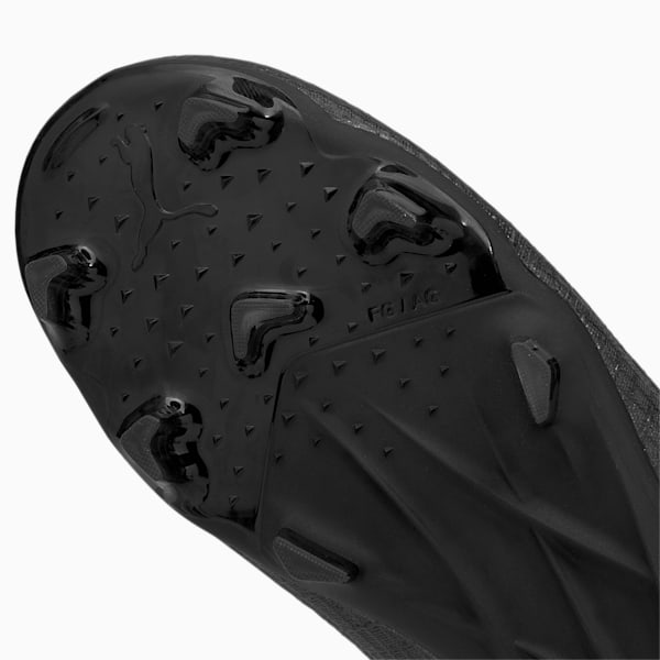 Souliers de soccer à crampons ULTRA 2.3 FG/AG, grands enfants, Noir Puma-argent Puma-asphalte