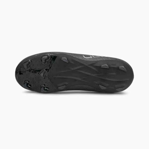 Souliers de soccer à crampons ULTRA 2.3 FG/AG, grands enfants, Noir Puma-argent Puma-asphalte