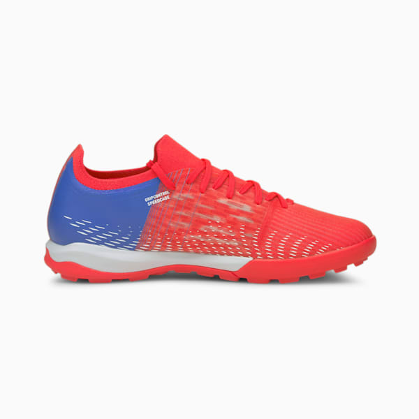 ULTRA 3.3 Men's Turf Football Trainers, Sunblaze-Puma White-Bluemazing, extralarge-IND