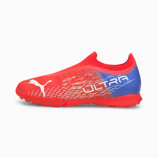ULTRA 3.3 TT Soccer Cleats JR, Sunblaze-Puma White-Bluemazing, extralarge
