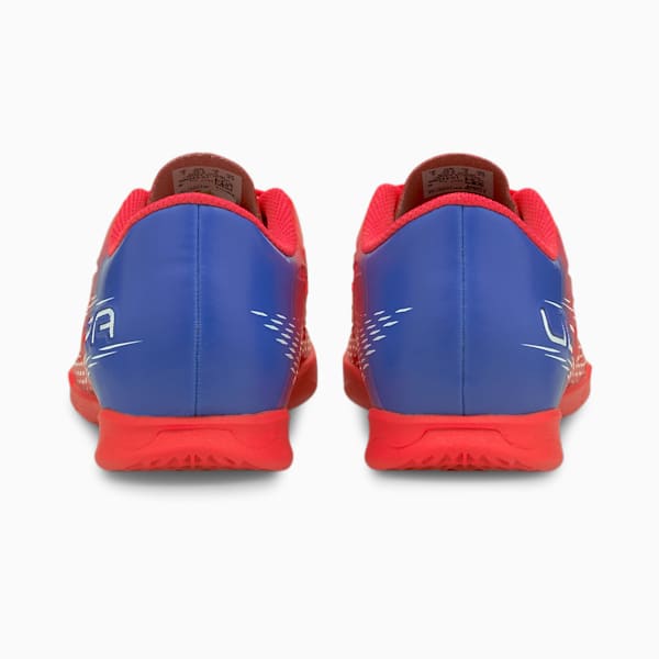ULTRA 4.3 Youth Indoor Football Trainers, Sunblaze-Puma White-Bluemazing, extralarge-IND