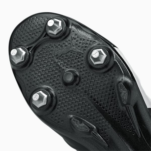 KING Platinum 21 MxSG Men's Football Boots, Puma Black-Puma White