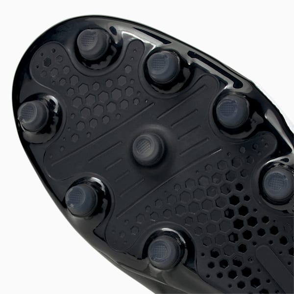 KING Pro 21 FG Football Boots, Puma Black-Puma White, extralarge-IND