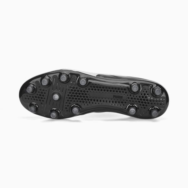KING Pro 21 FG Football Boots, Puma Black-Puma White, extralarge-IND