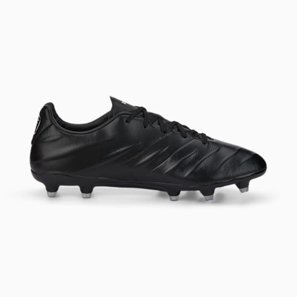 King Pro 21 FG Football Boots, Puma Black-Puma White, extralarge-GBR