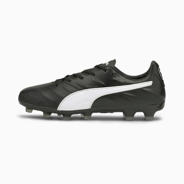 プーマ キング プロ 21 HG/AG サッカー スパイク, Puma Black-Puma White, extralarge-JPN