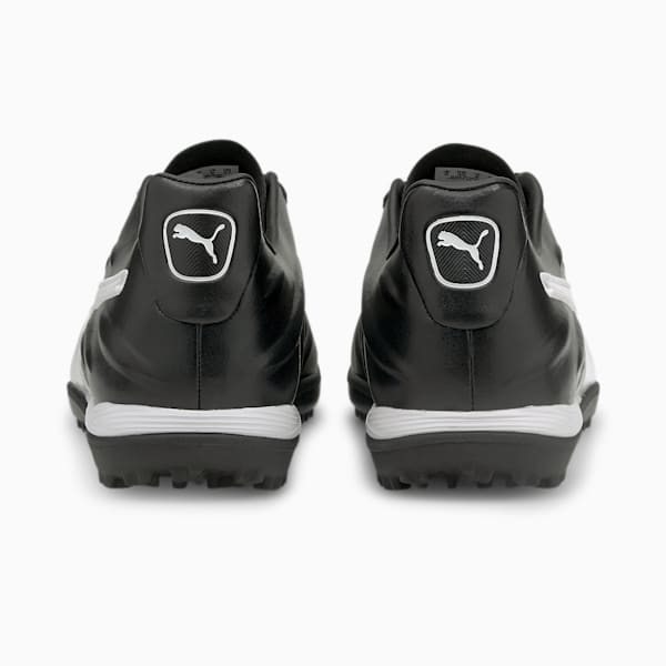 KING Pro 21 TT Unisex Football Boots, Puma Black-Puma White, extralarge-IND