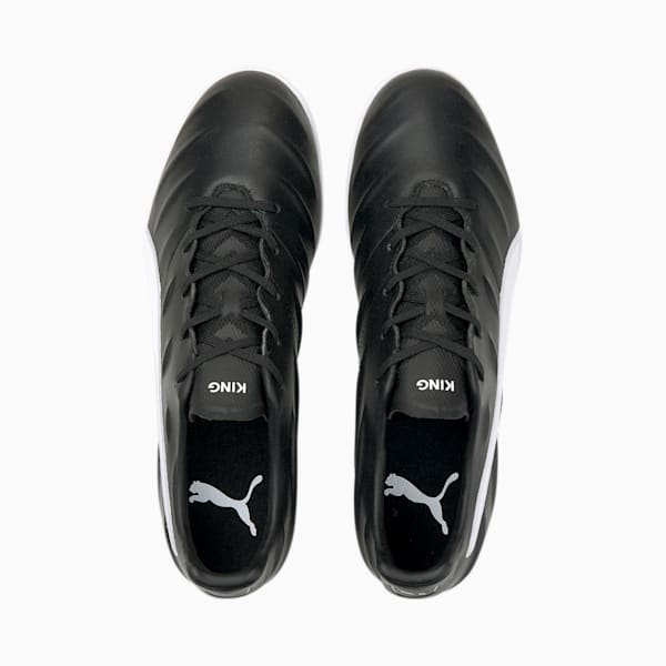 KING Pro 21  Men Indoor Sports Shoes, Puma Black-Puma White